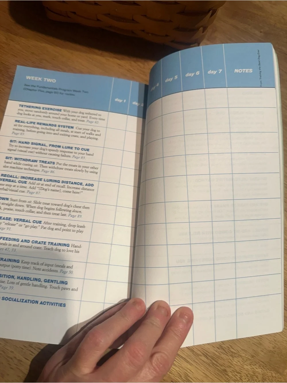 Training the Best Dog Ever – Positive Reinforcement Dog Training Book (Blue)